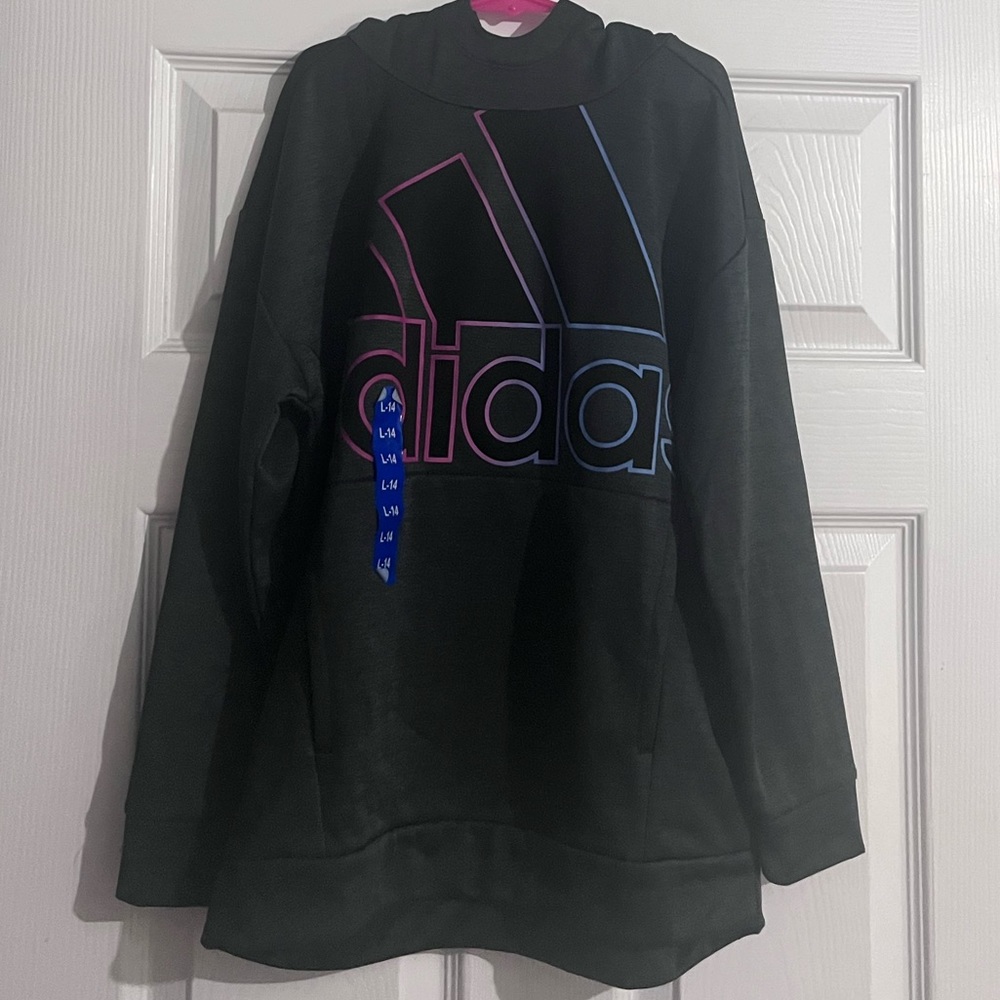 Black adidas hoodie // NEW WITH TAGS